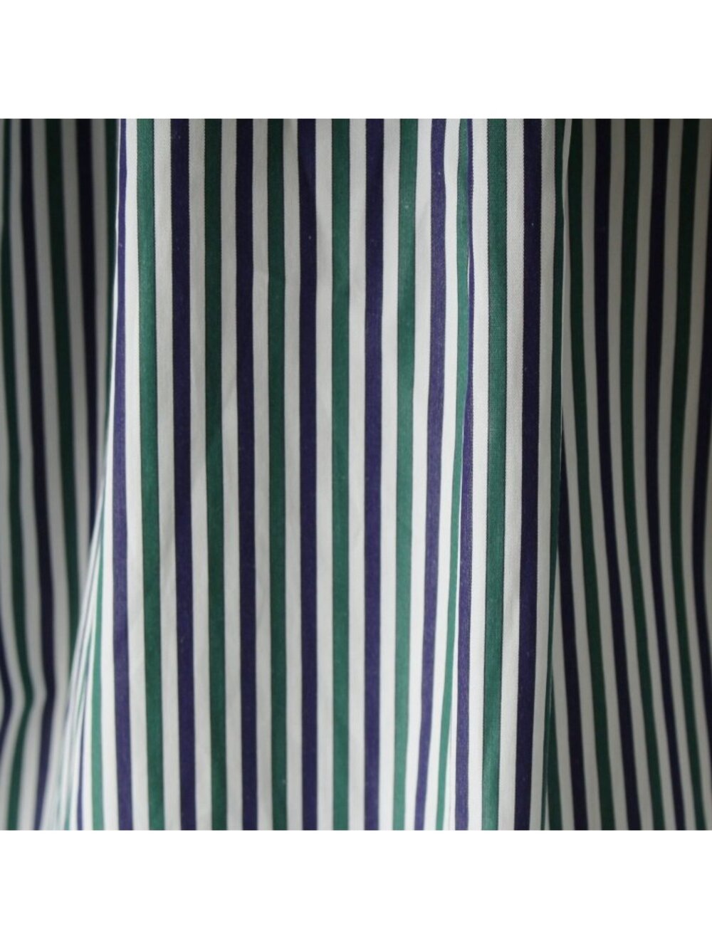 Bottega Veneta Cotton Striped Oversize Long Sleeve Shirt Top Multi Color 34 - Picture 9 of 10
